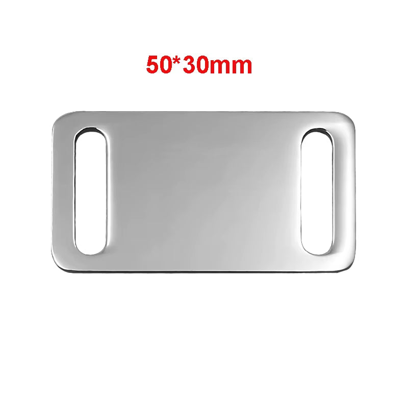 Custom Pet Tag Collar Stainless Steel Dog Tag ID Name Phone Puppy Tags for Dogs Cats Bulldog Yorkies Engraved Dog Collar Address